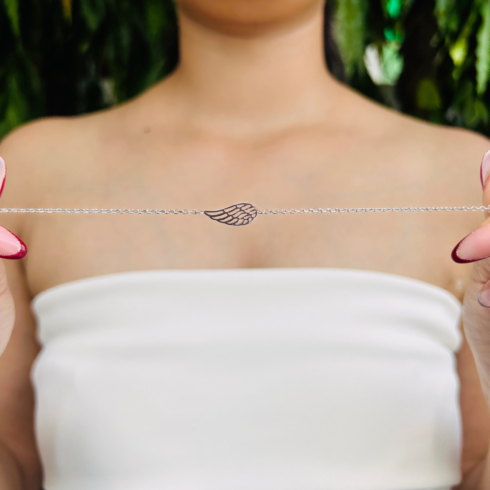 Ariva Silver Angel Wing Bracelet Ariva