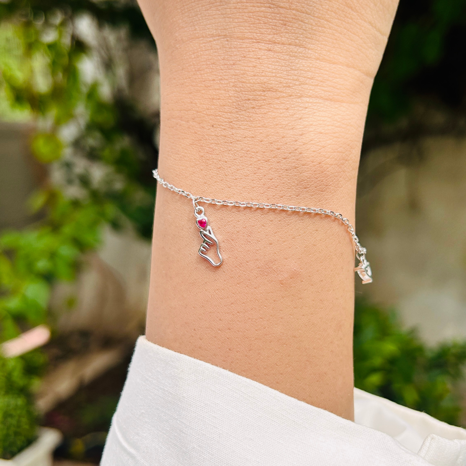 Ariva Silver Love Bracelet Ariva