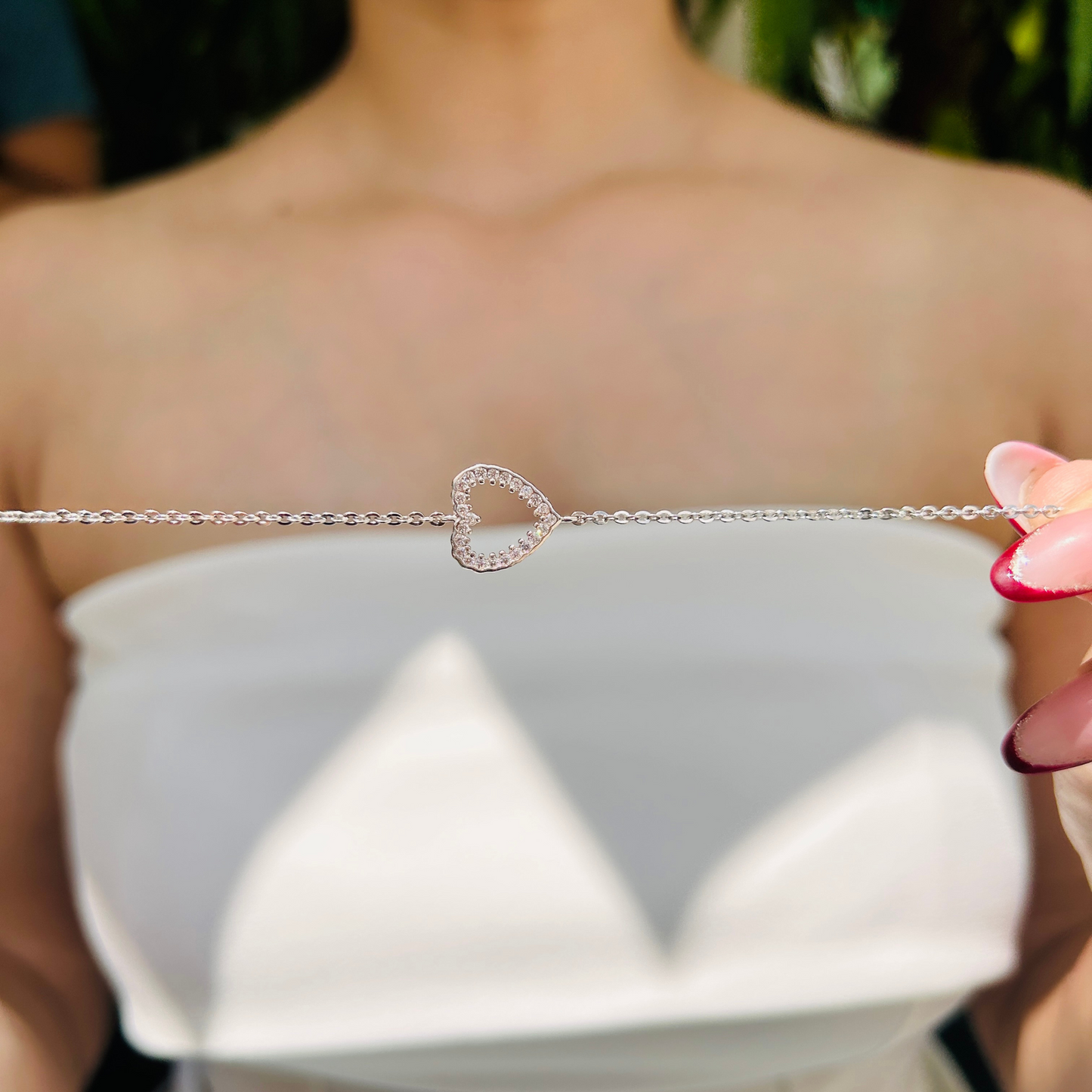 Ariva Silver Heart Bracelet Ariva