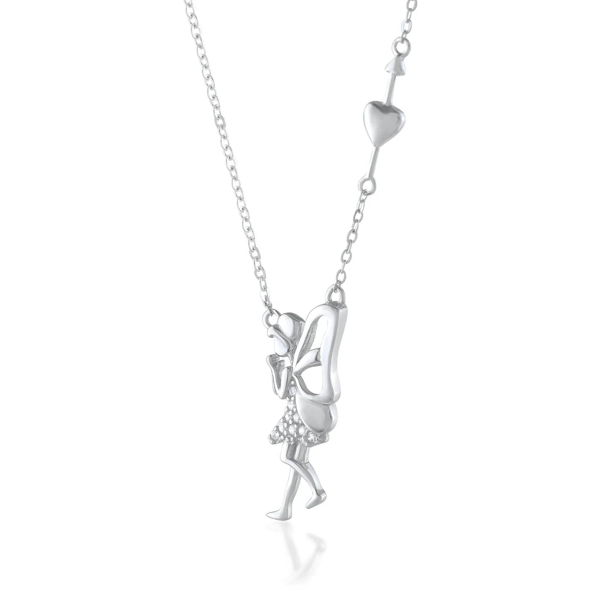 Ariva Silver Angel Necklace - Ariva
