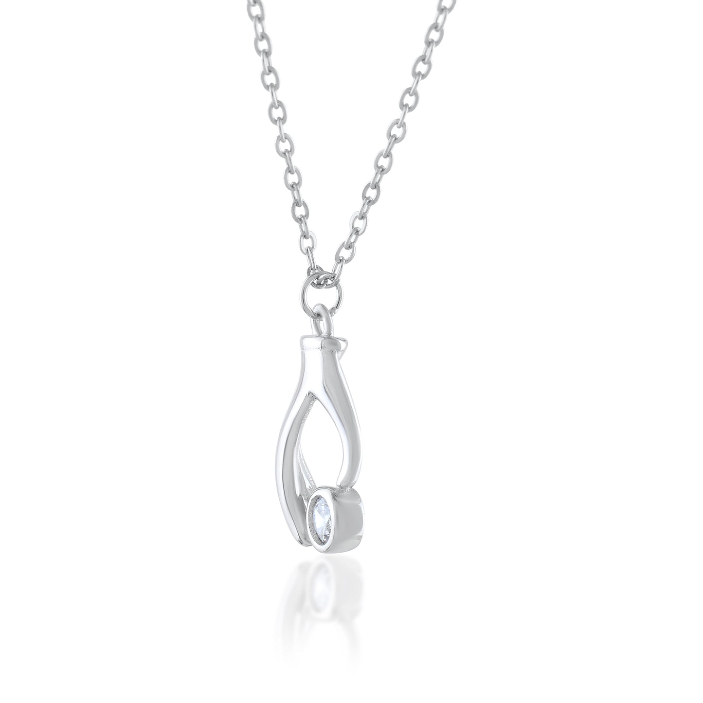 925 Silver Ariva Silver Hand Pendant with Link Chain