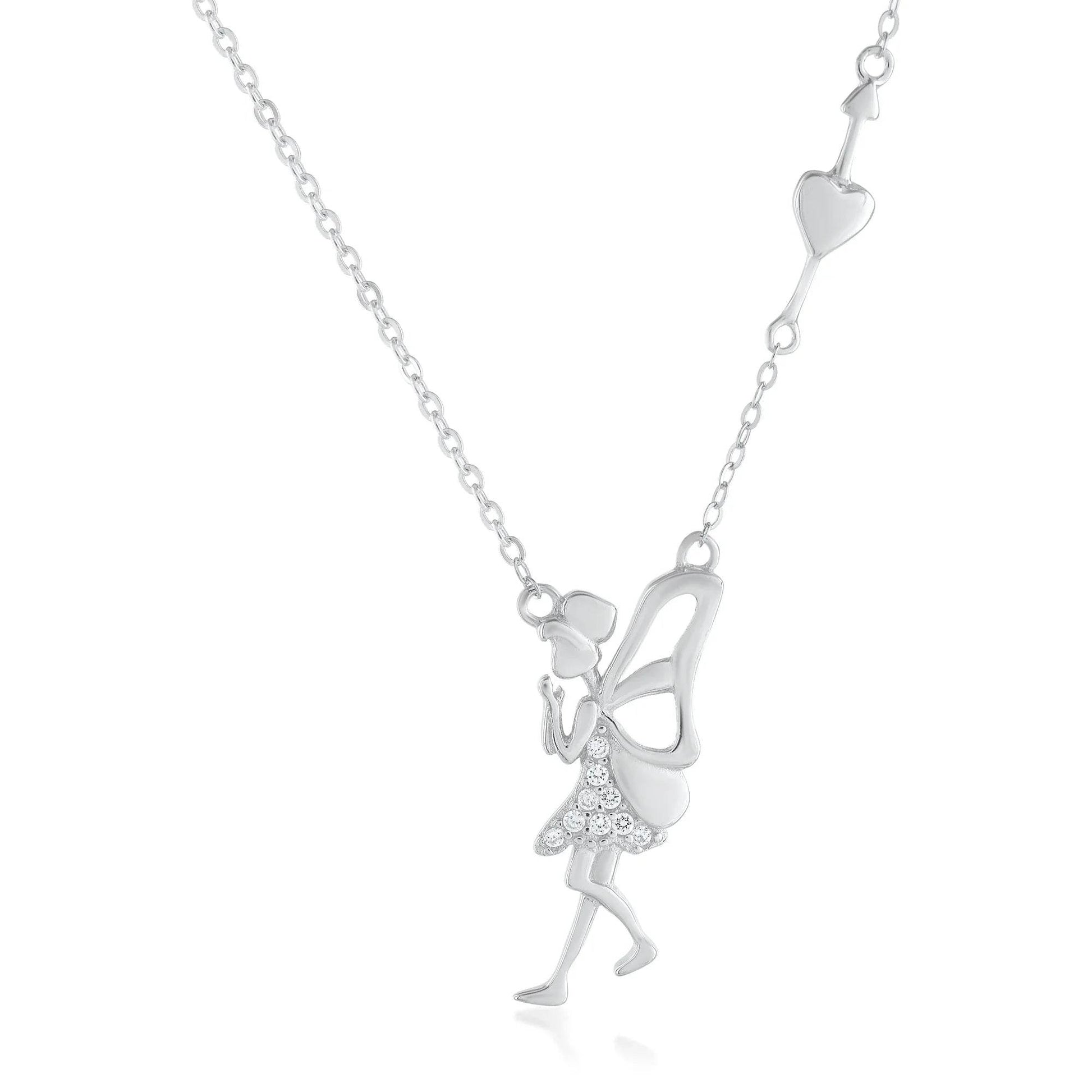 Ariva Silver Angel Necklace - Ariva