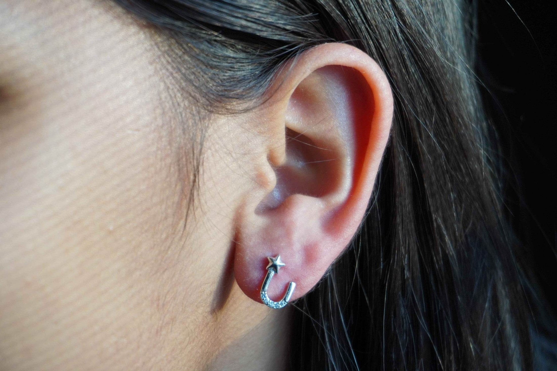 Ariva Silver Umbrella Earring - Ariva