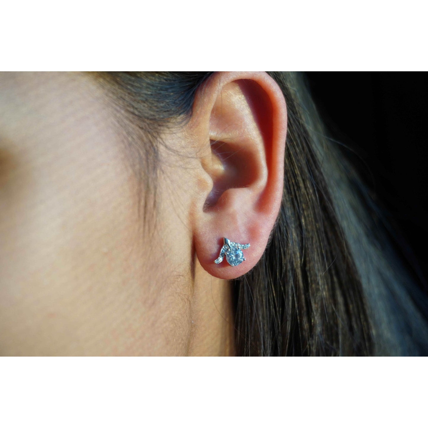 Ariva Silver Bow and Arrow Earring - Ariva