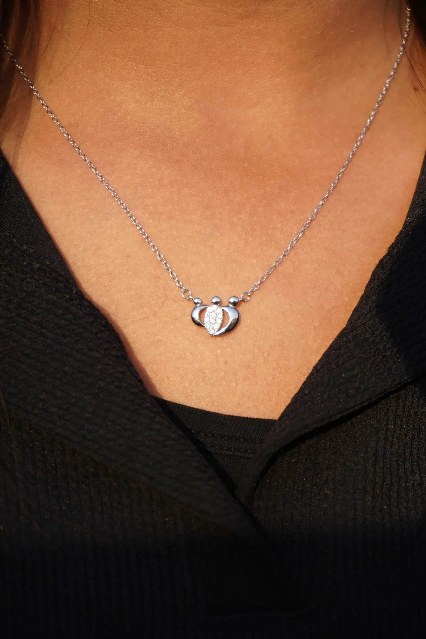 Ariva Silver Heart Necklace - Ariva
