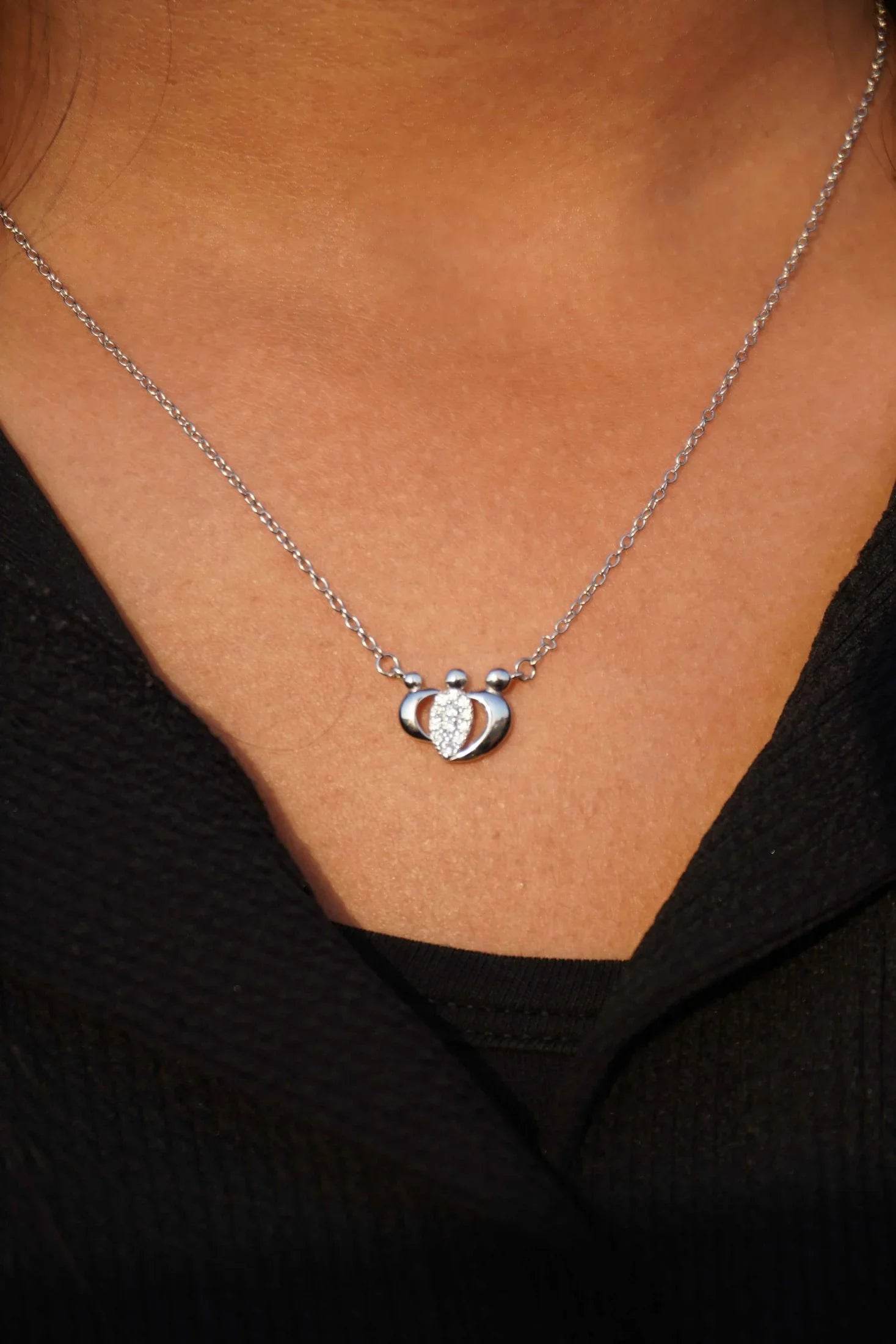 Ariva Silver Heart Necklace - Ariva
