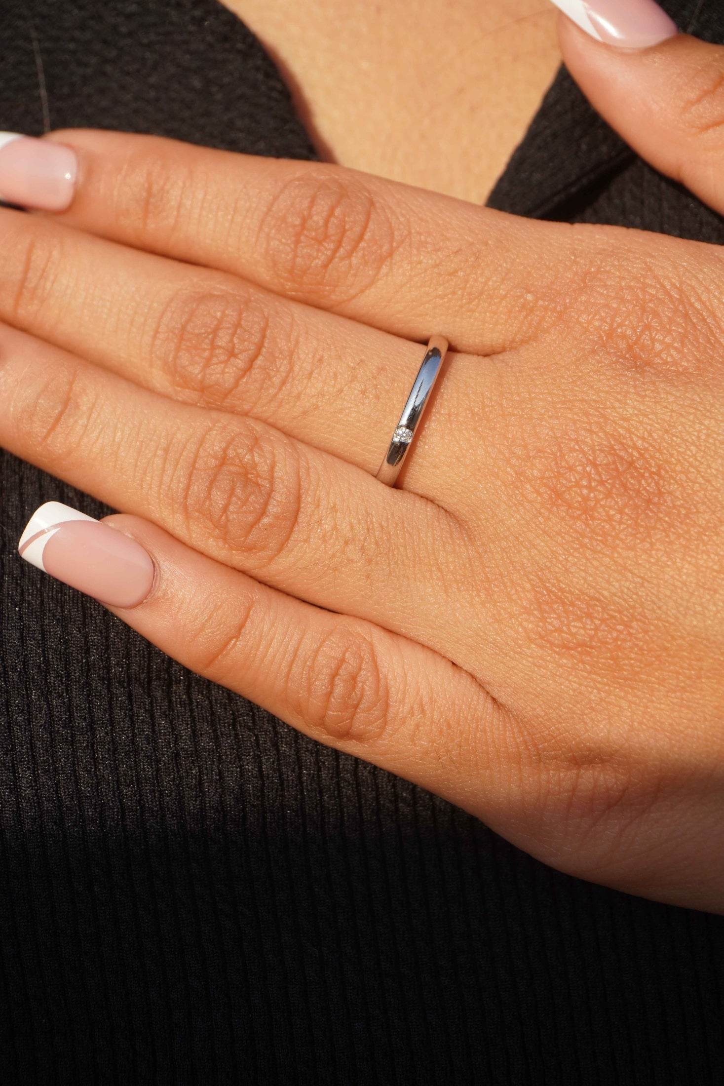 Ariva Silver Square Ring - Ariva