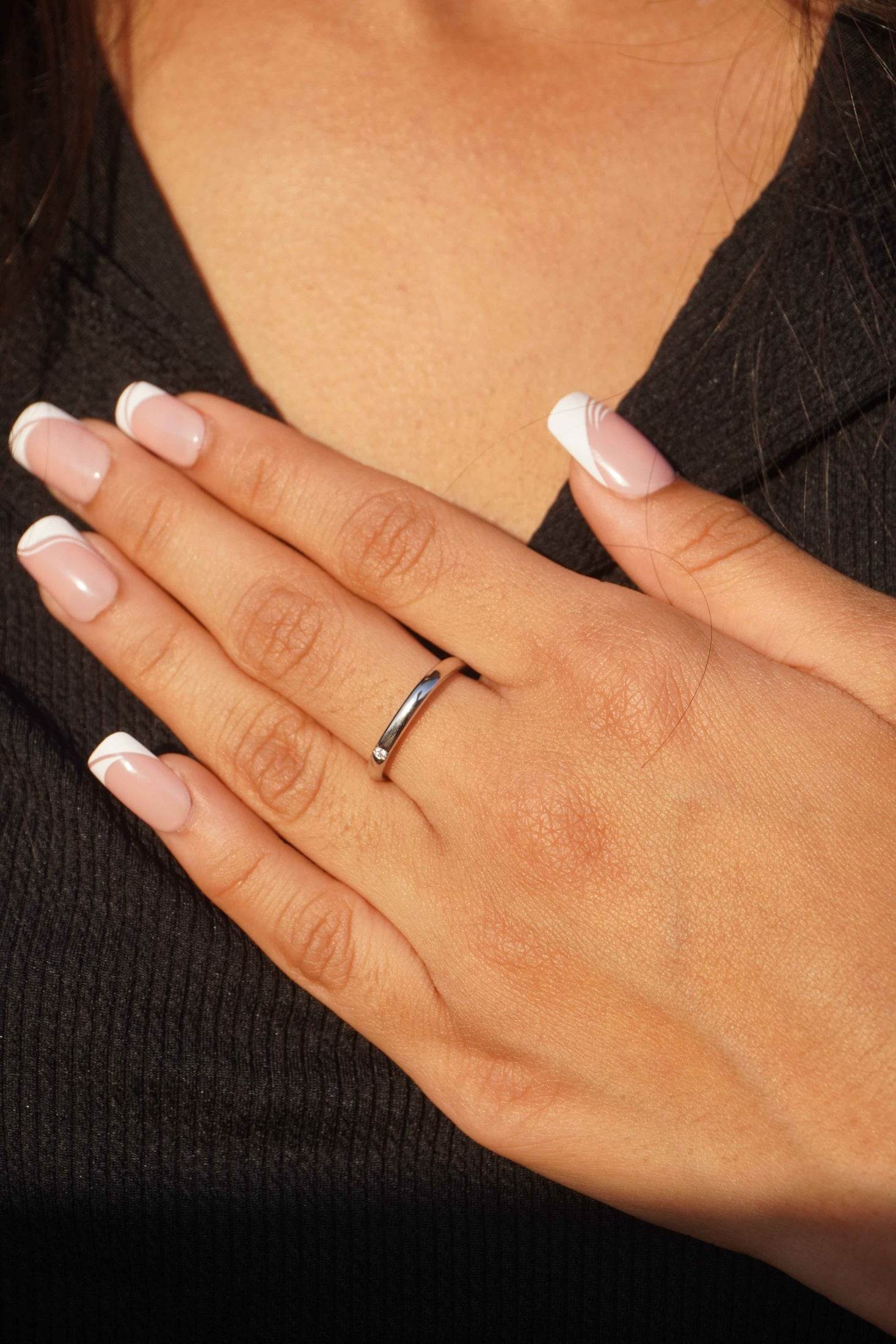 Ariva Silver Square Ring - Ariva