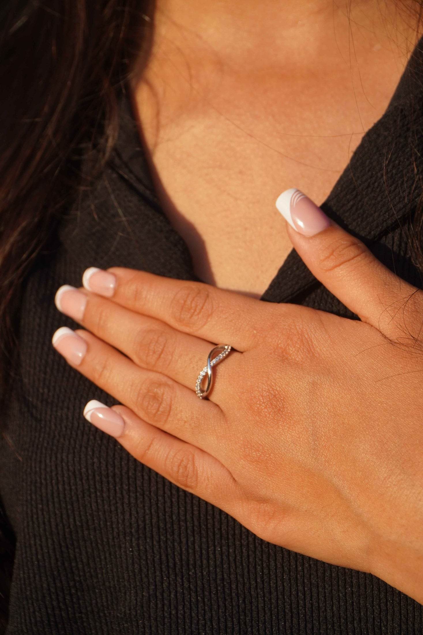 Ariva Silver Infinity Ring - Ariva