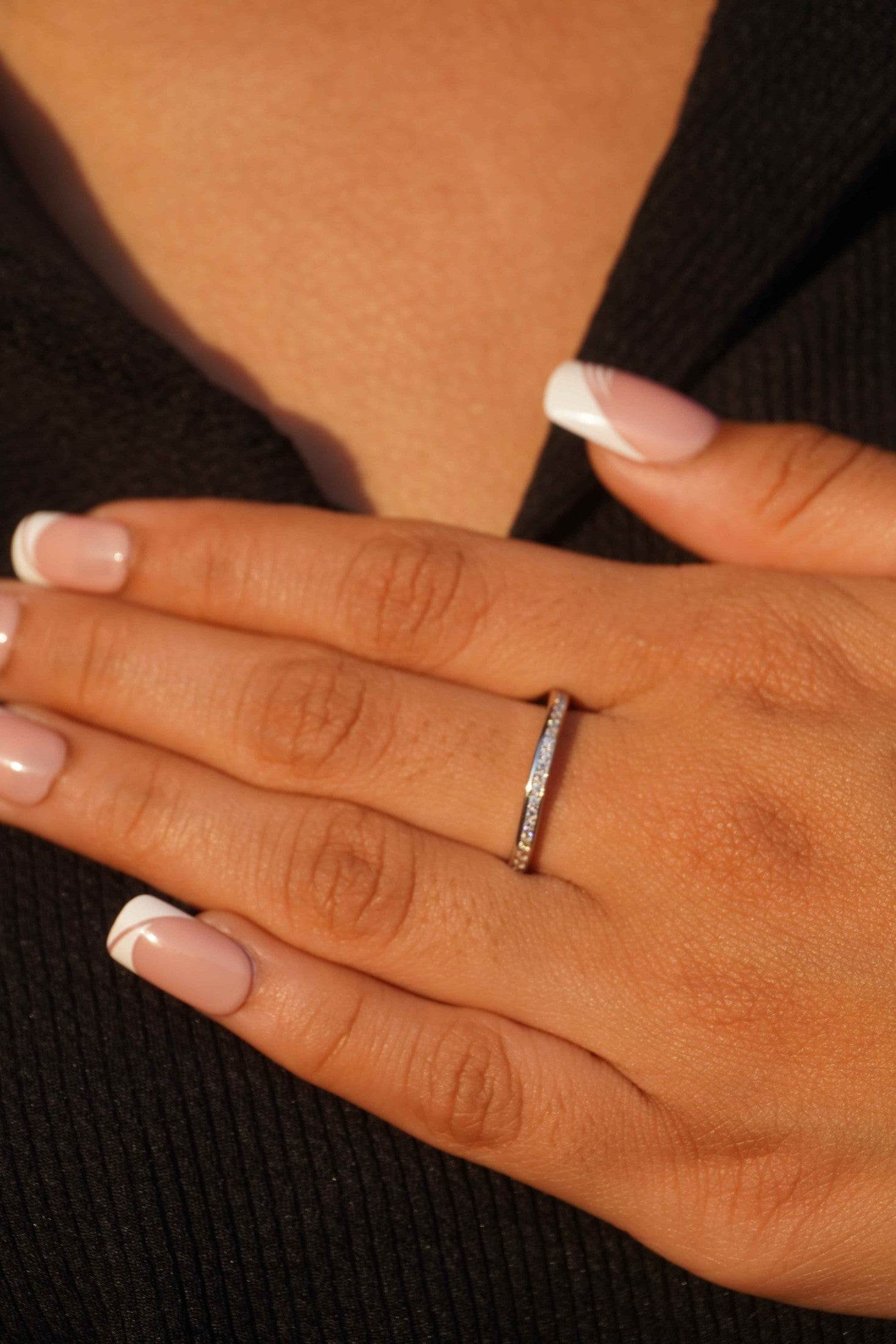 Ariva Silver Eternity Ring - Ariva