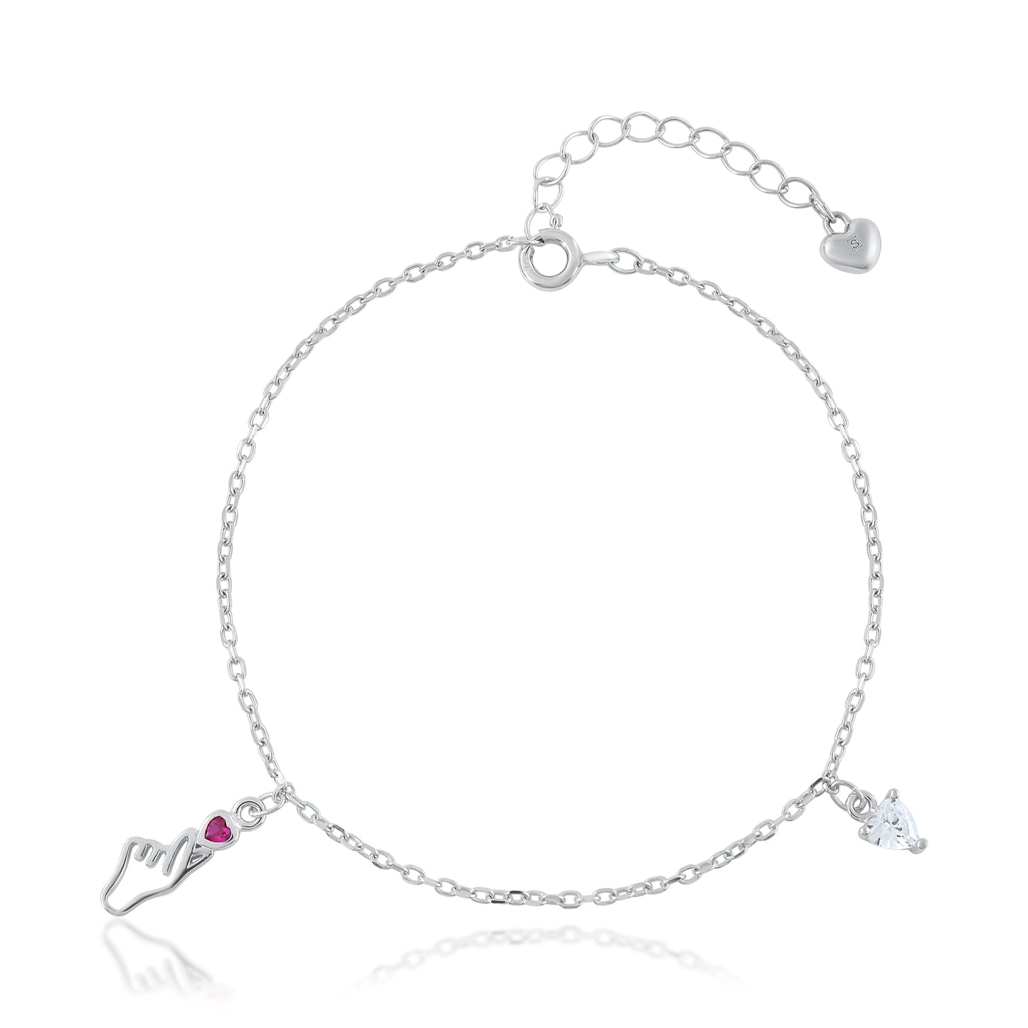 Ariva Silver Love Bracelet Ariva