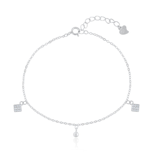 Ariva Silver Charm Bracelet Ariva