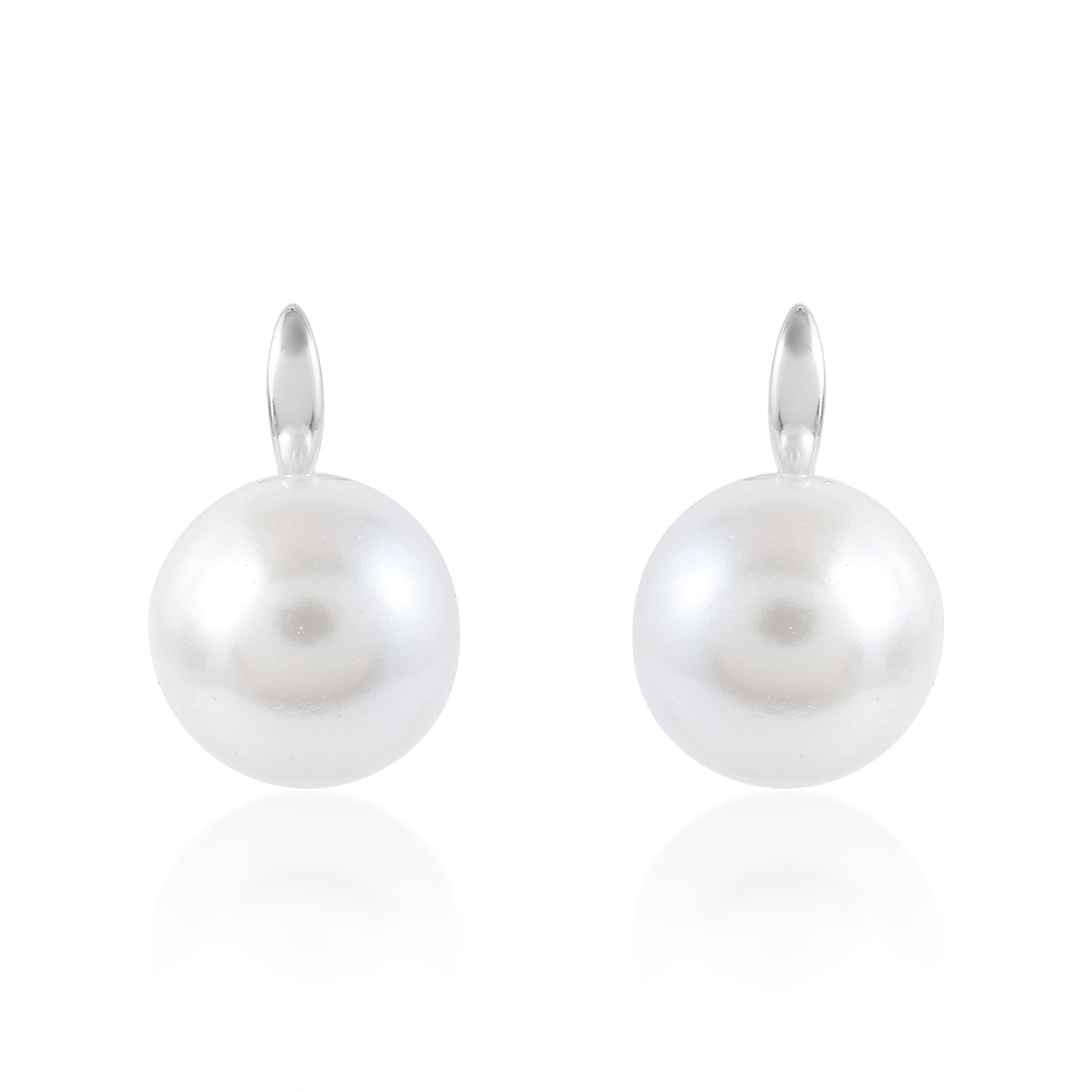 Ariva Silver Classic Pearl Stud Earrings Ariva