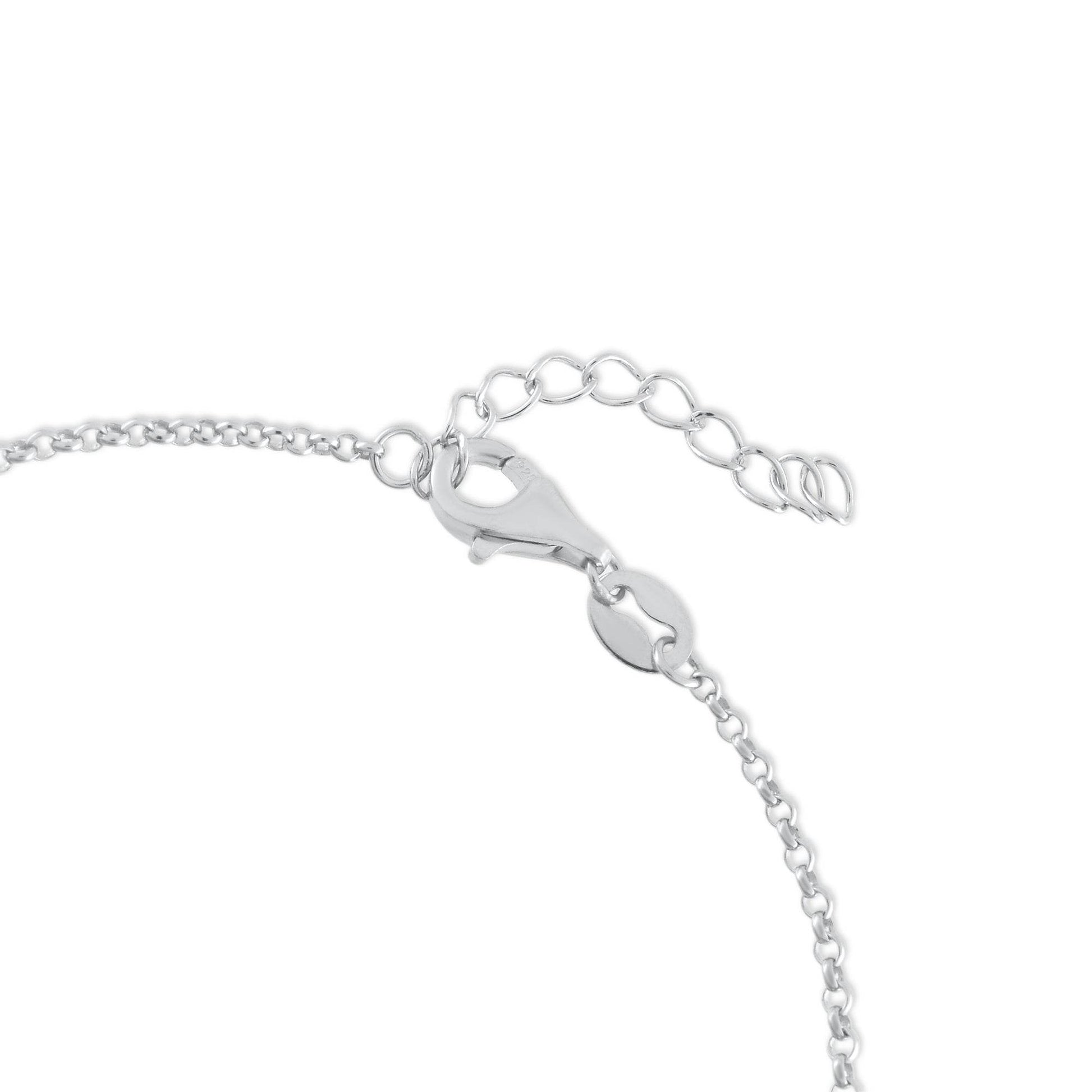 Ariva Silver Infinity Heart Bracelet - Ariva