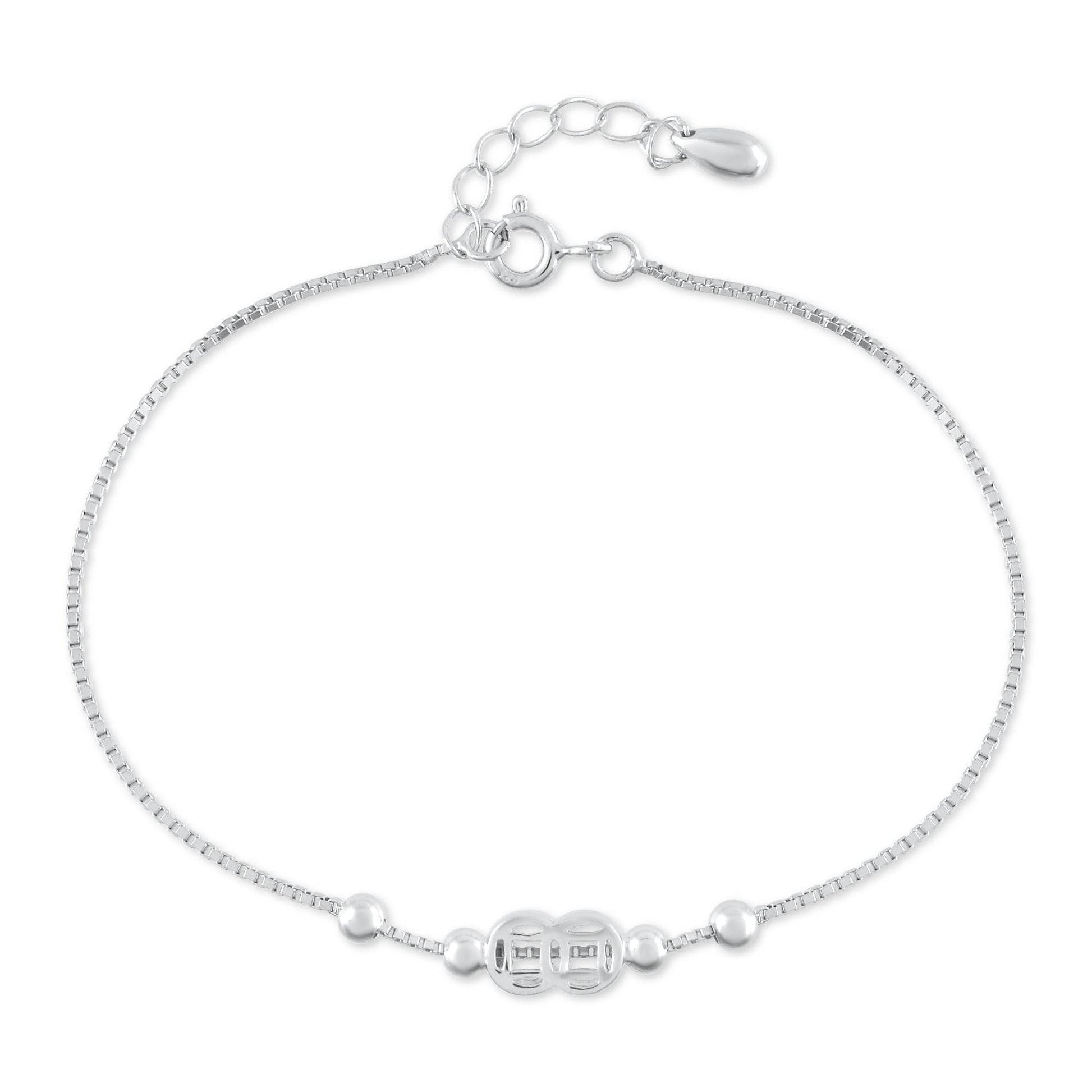Ariva Silver Cubic Zirconia Bracelet - Ariva