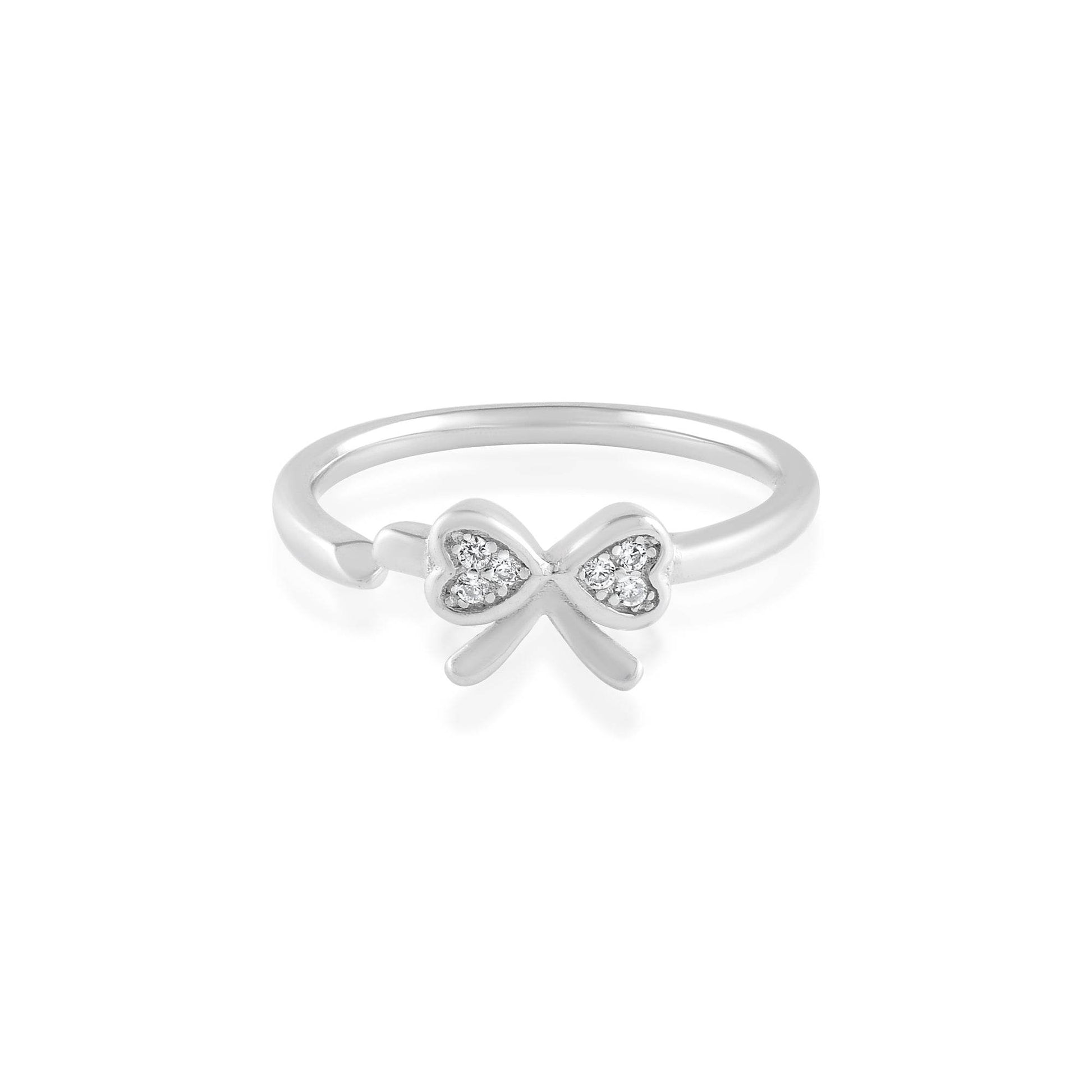 Ariva Silver Bow Ring - Ariva
