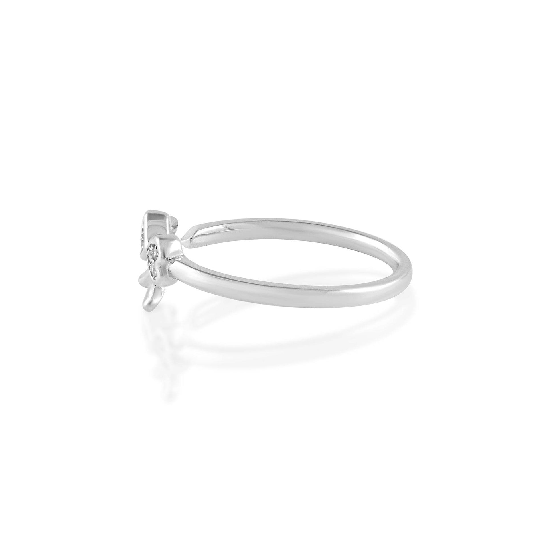 Ariva Silver Bow Ring - Ariva
