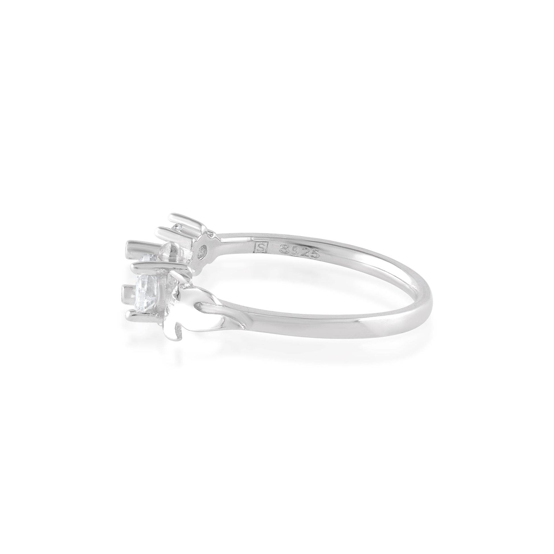 Ariva Silver Leaf Ring - Ariva