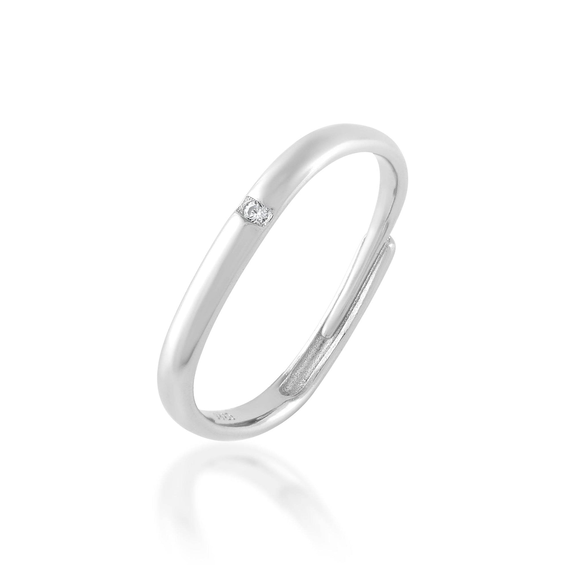 Ariva Silver Square Ring - Ariva