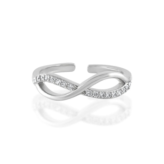 Ariva Silver Infinity Ring - Ariva