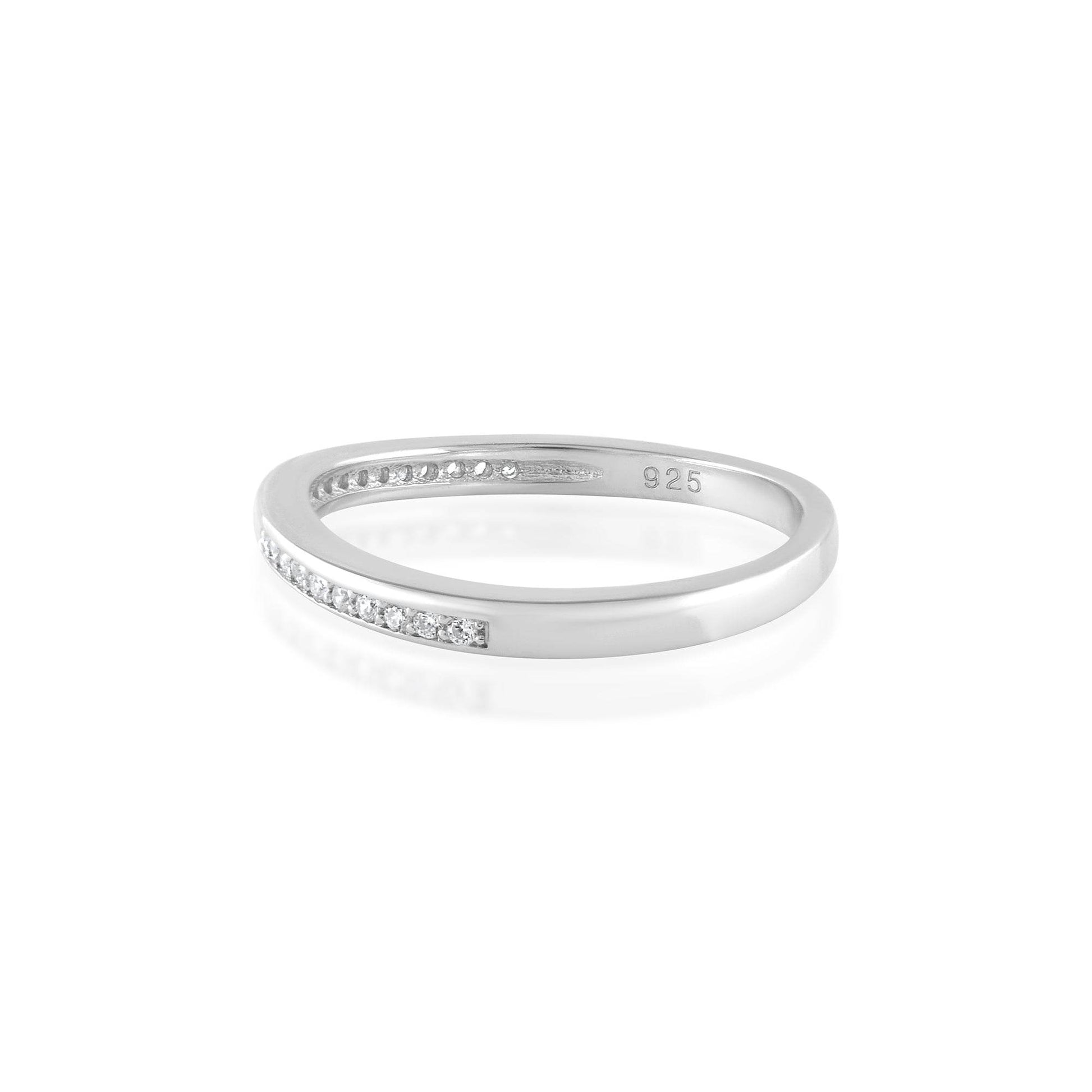 Ariva Silver Eternity Ring - Ariva