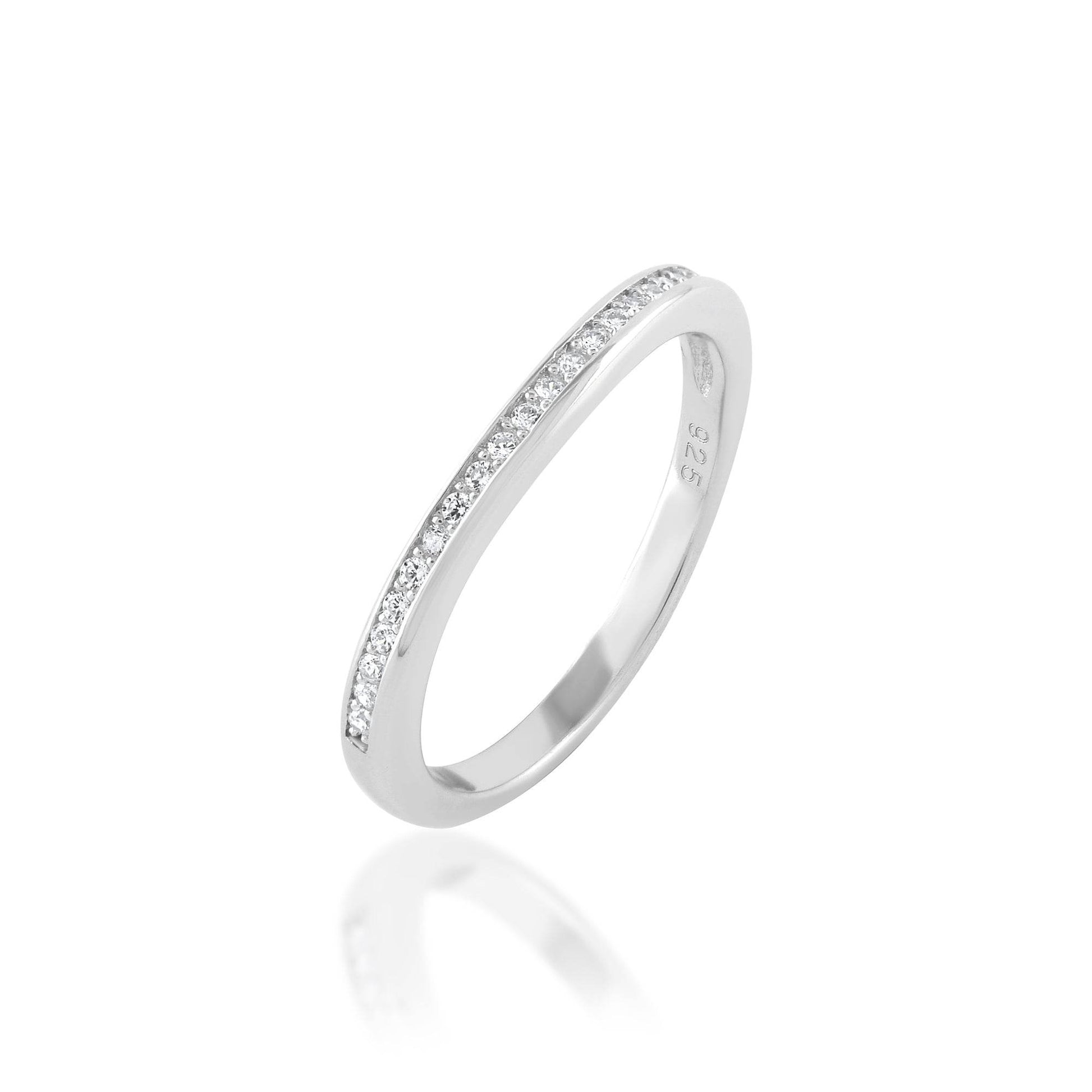 Ariva Silver Eternity Ring - Ariva