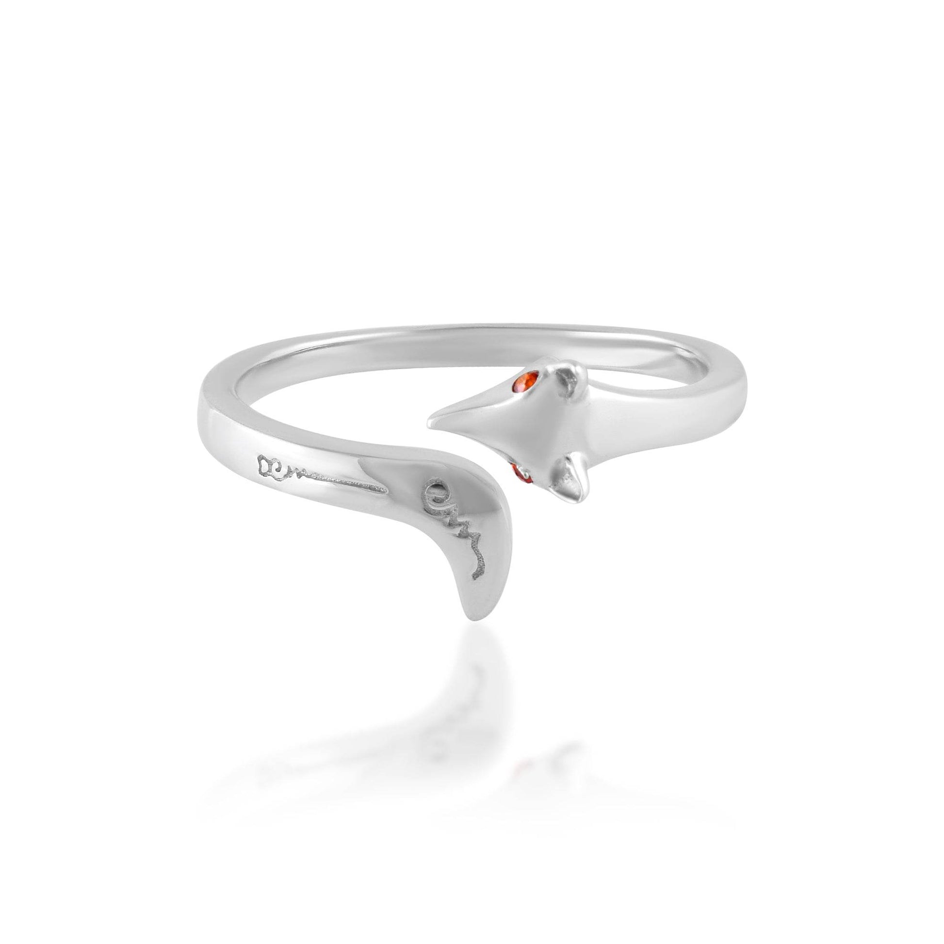 Ariva Silver Snake Ring - Ariva
