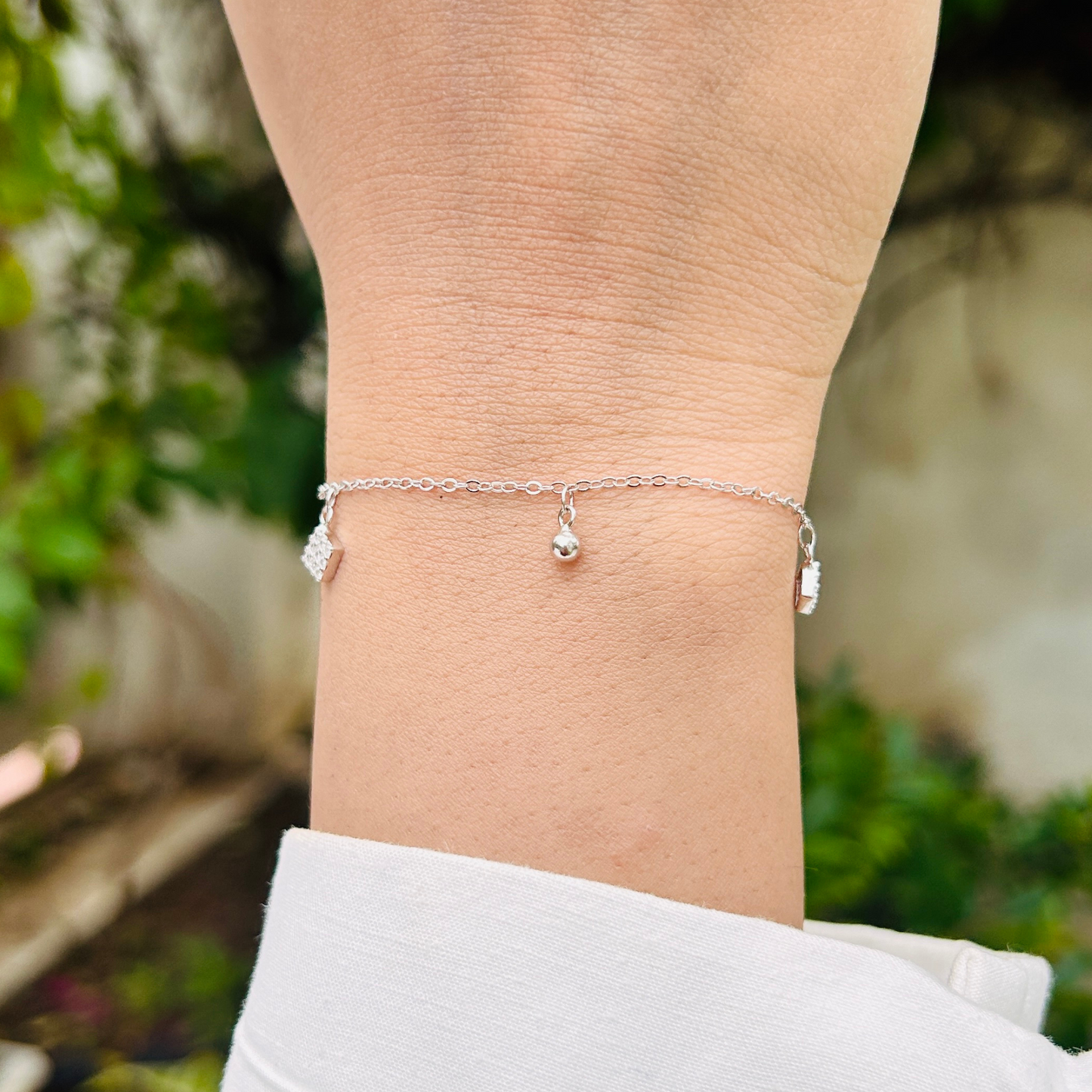 Ariva Silver Charm Bracelet Ariva