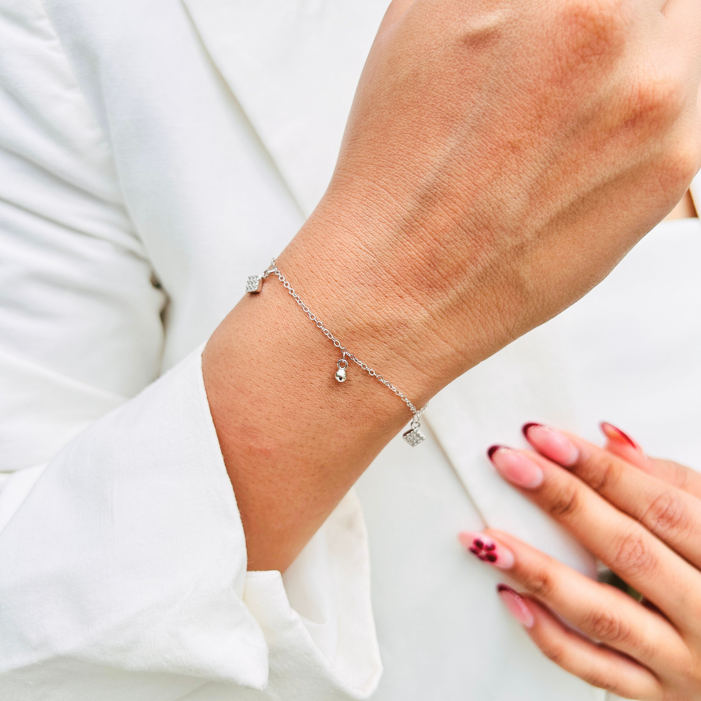 Ariva Silver Charm Bracelet Ariva