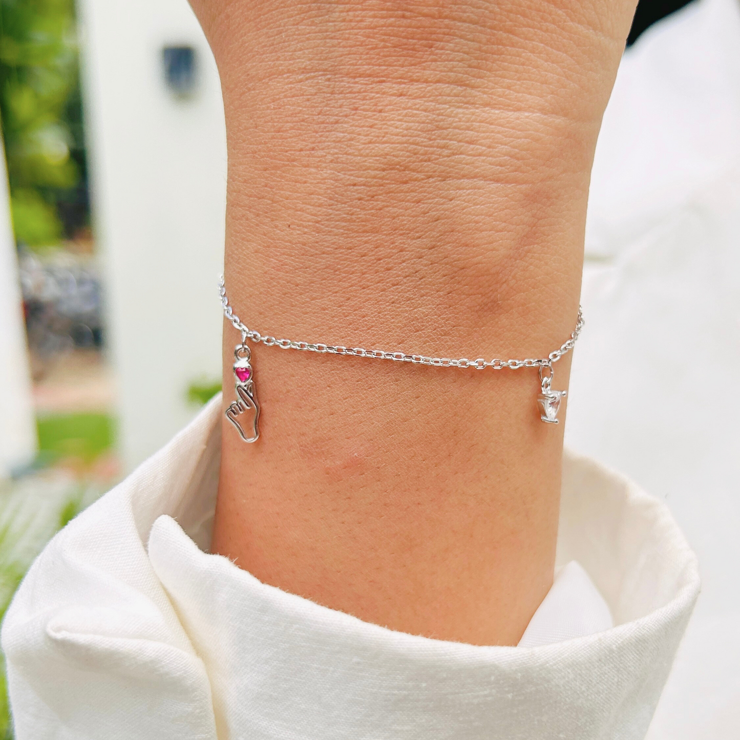 Ariva Silver Love Bracelet Ariva