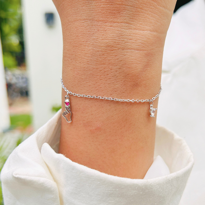 Ariva Silver Love Bracelet Ariva