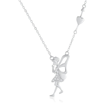 Ariva Silver Angel Necklace - Ariva 