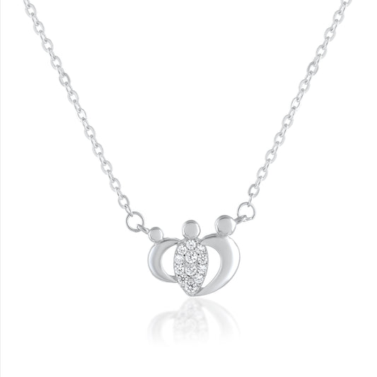 925 Silver Ariva Silver Heart Necklace