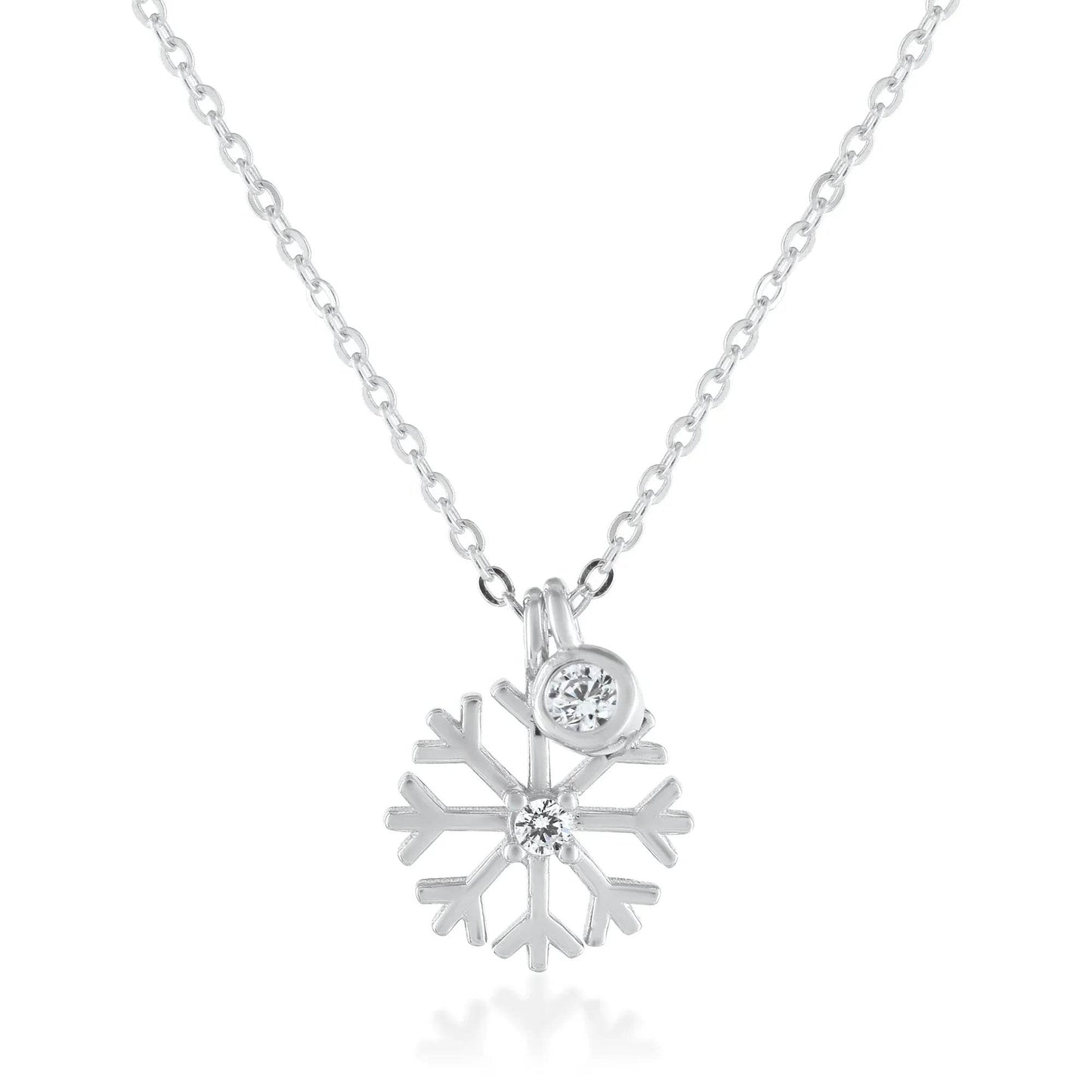 Ariva Silver Snowflake Necklace - Ariva 