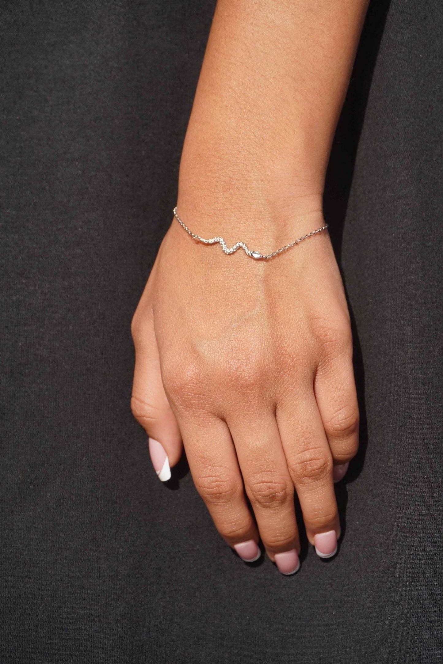 Ariva Silver Snake Bracelet - Ariva 