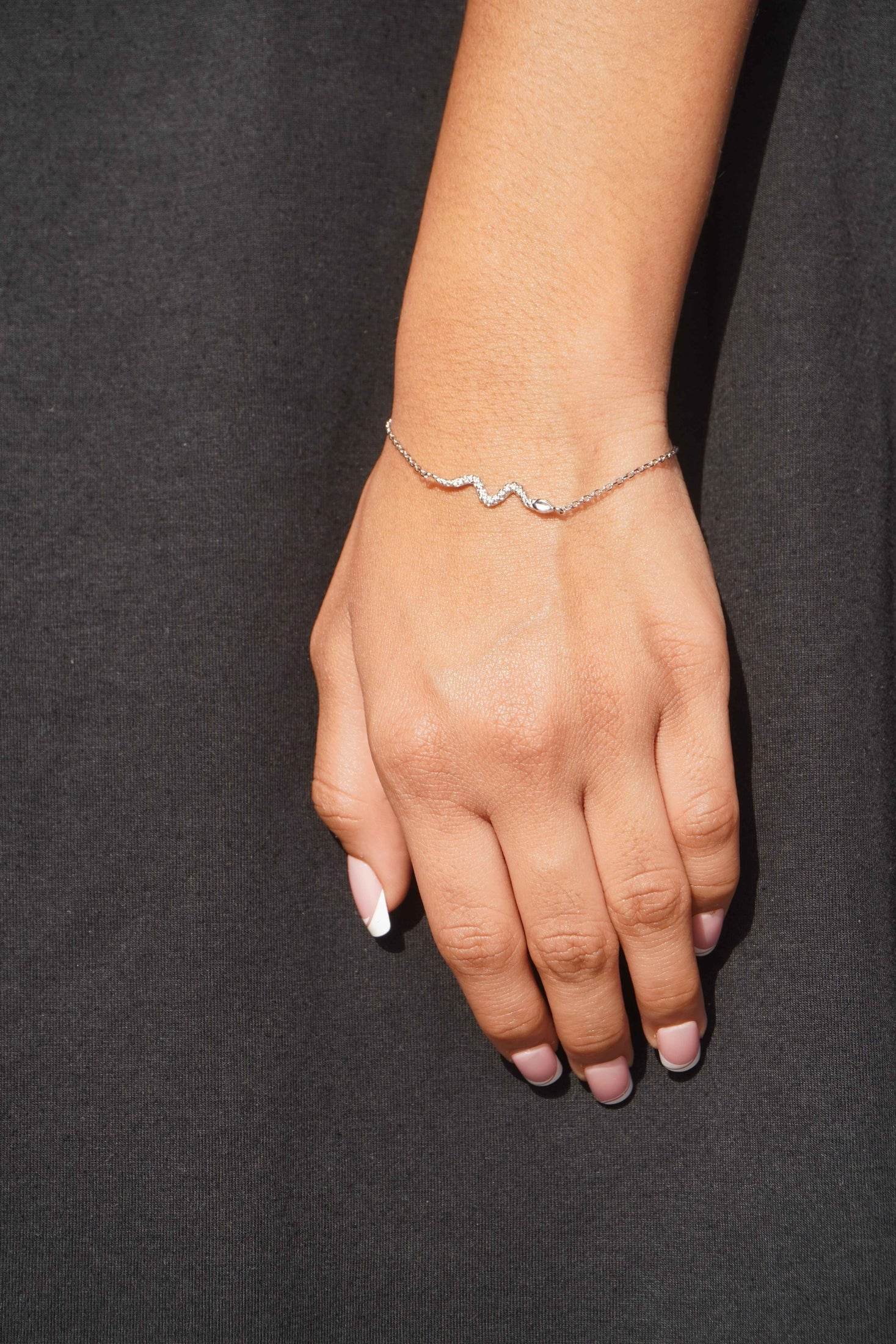 Ariva Silver Snake Bracelet - Ariva 