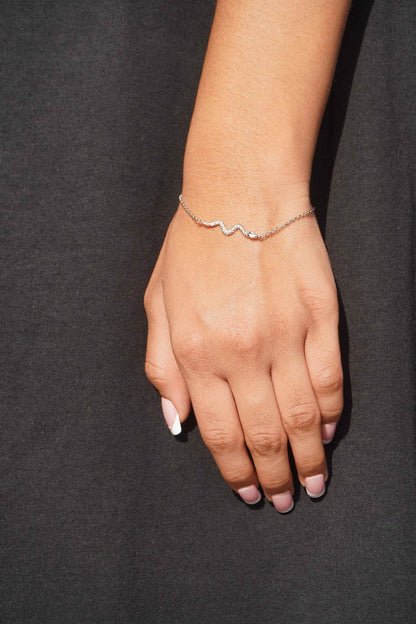 Ariva Silver Snake Bracelet - Ariva 