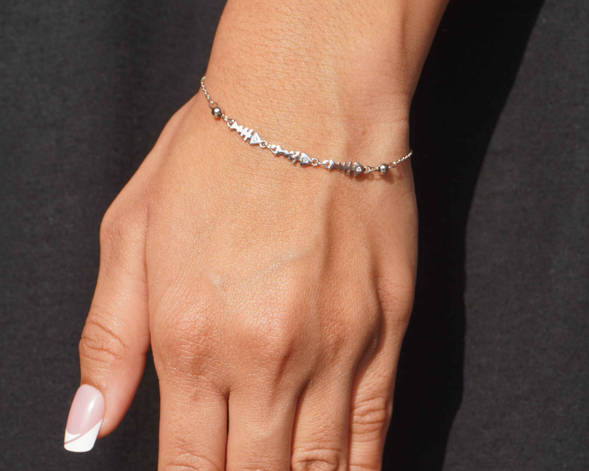 Ariva Silver Snake Bracelet 
