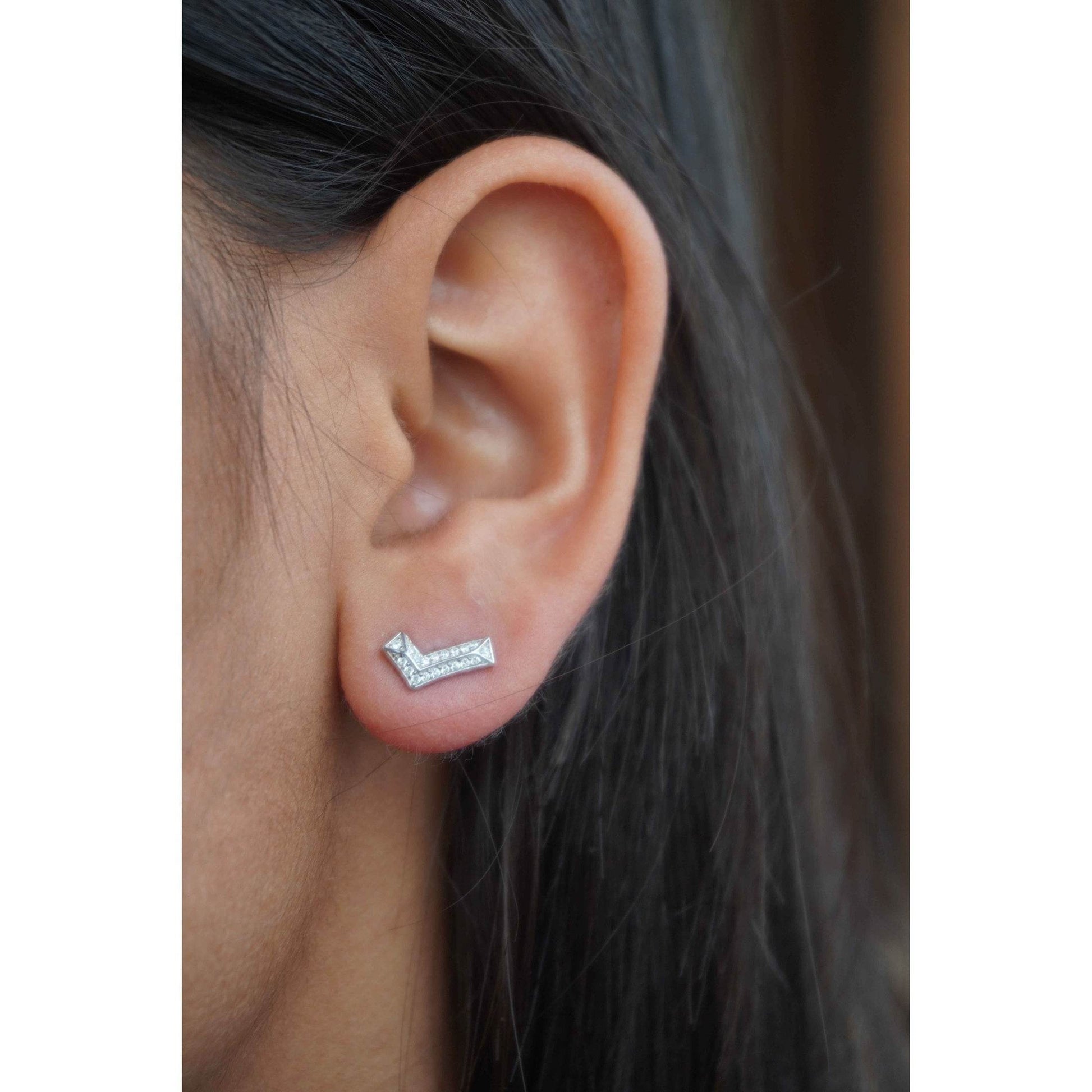 Ariva Silver V Pendant Set - Ariva 