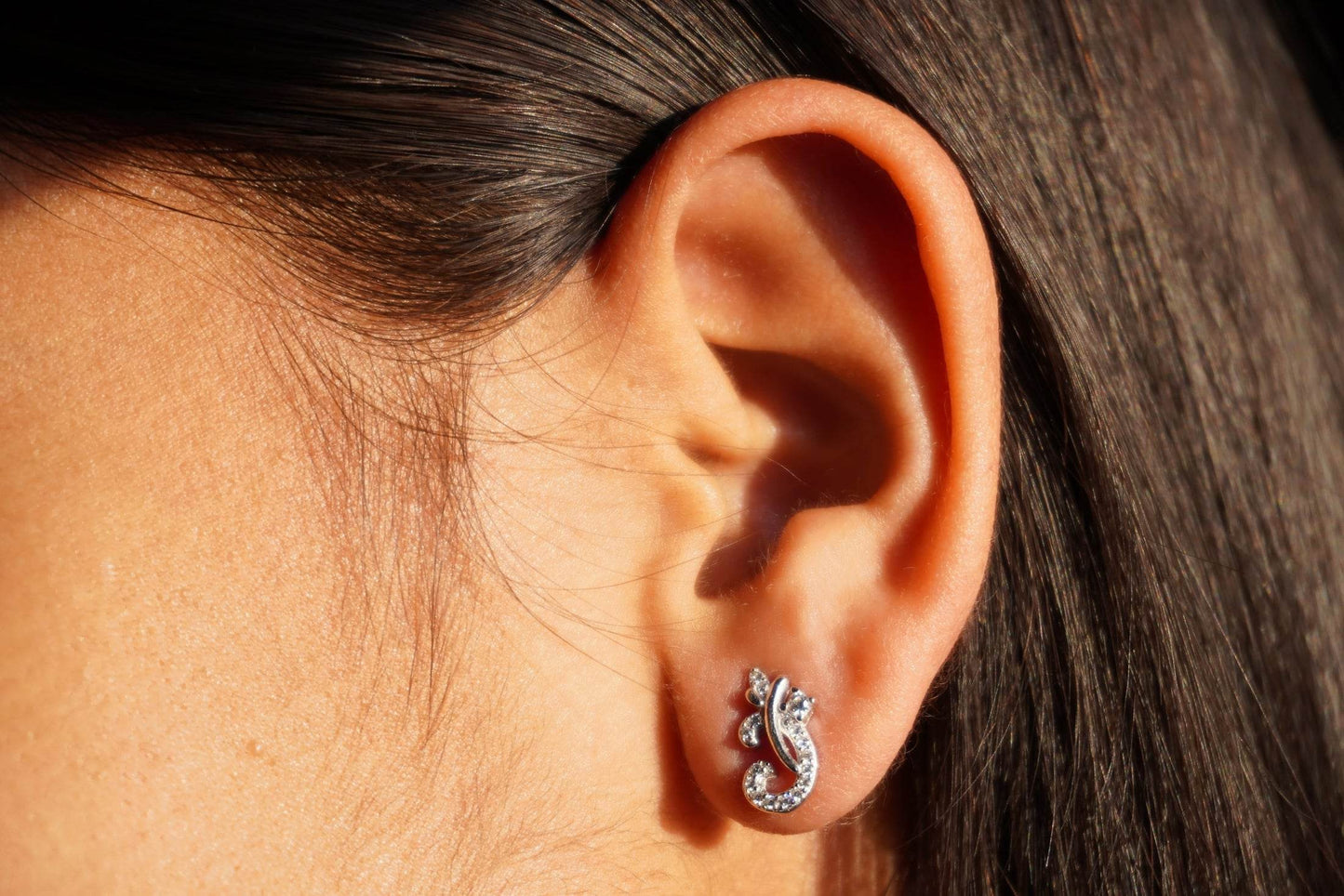Ariva Silver Floral Earring - Ariva 
