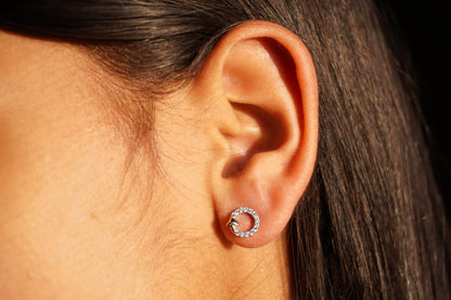 Ariva Silver Mushroom Earring - Ariva 