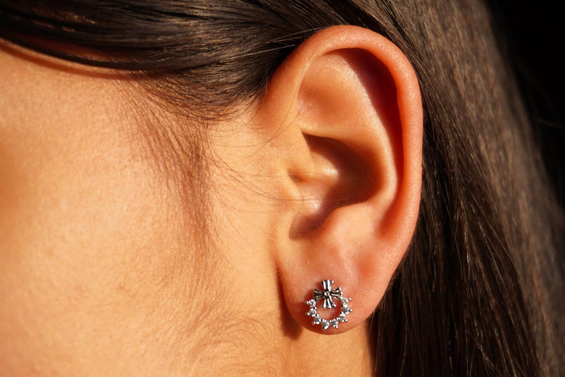 Ariva Silver Flower Earring - Ariva 