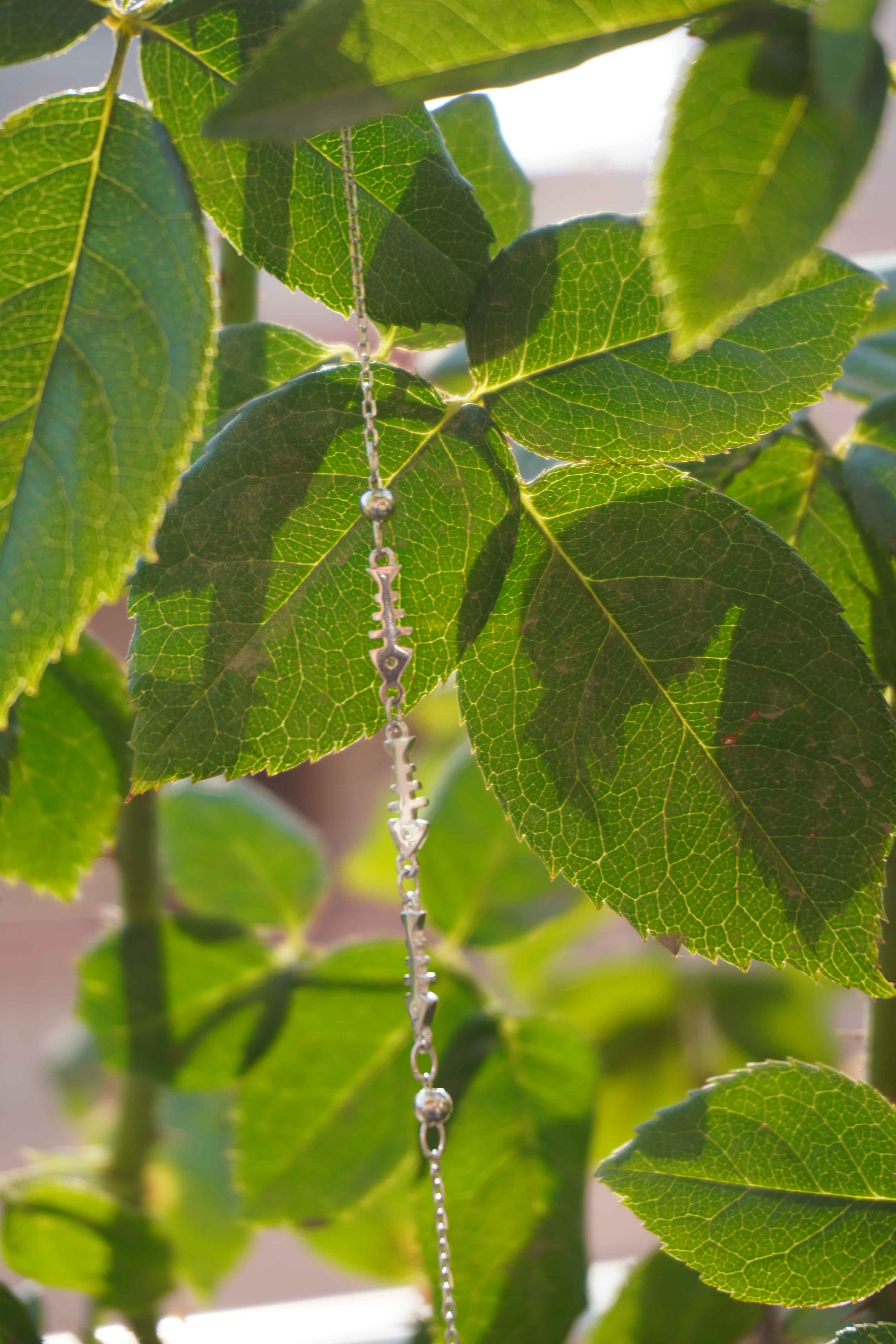 Sustainable 925 Silver jewelry bracelet 