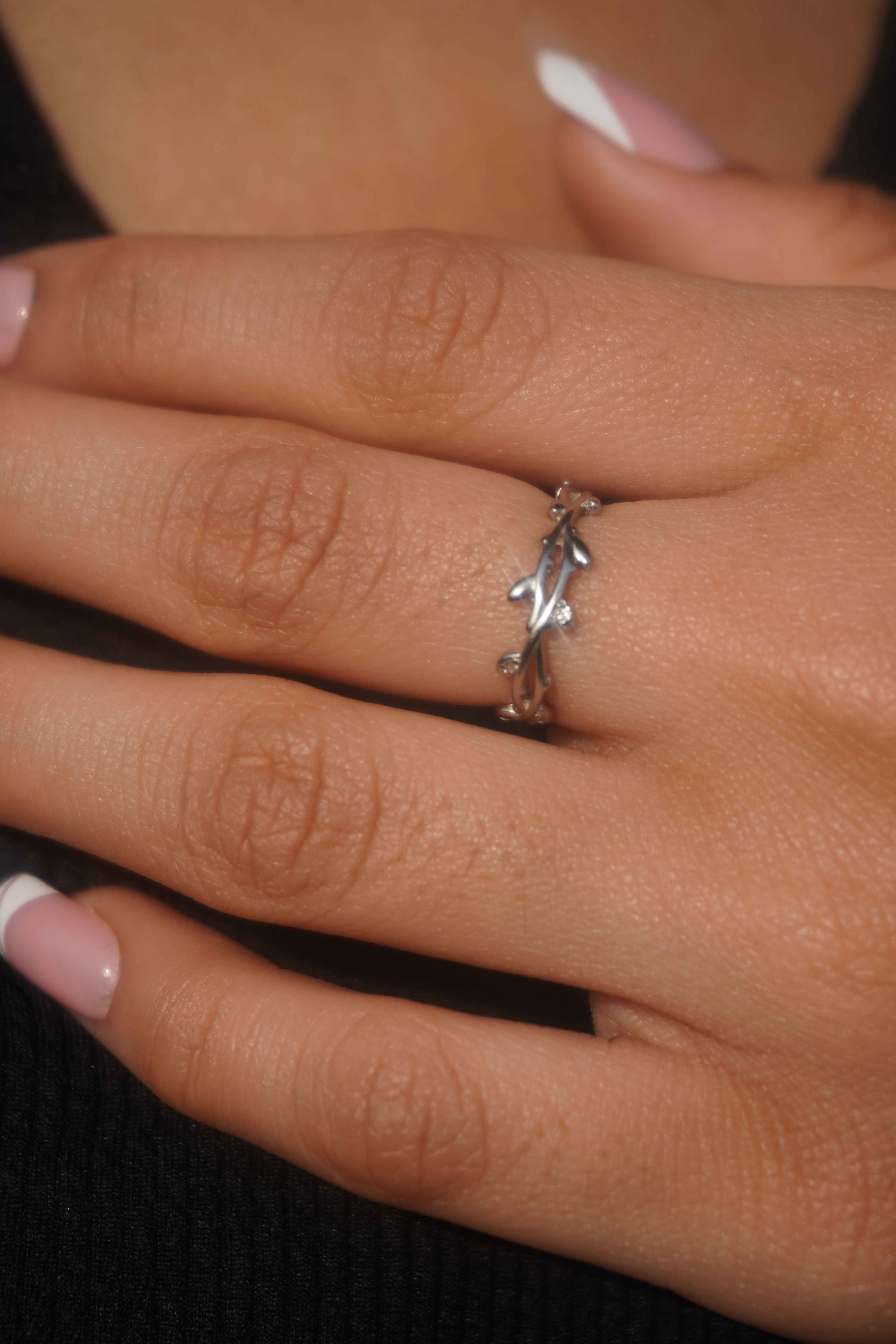  925 Silver jewelry ring 