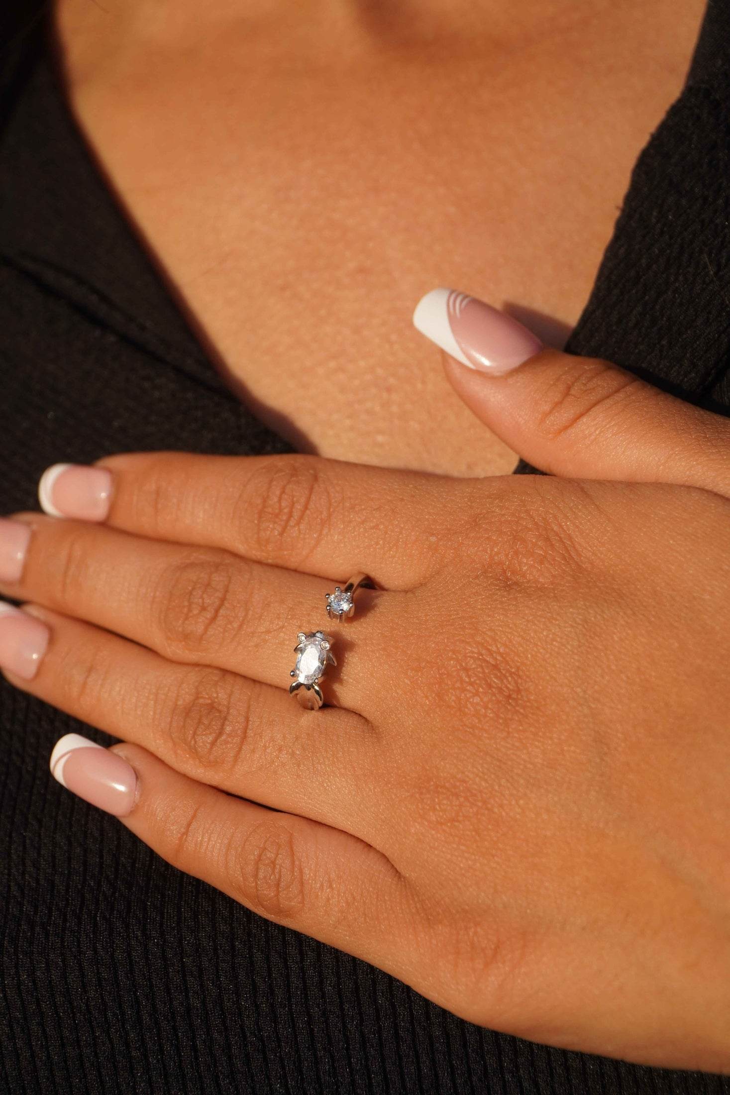 Ariva Silver Leaf Ring - Ariva 