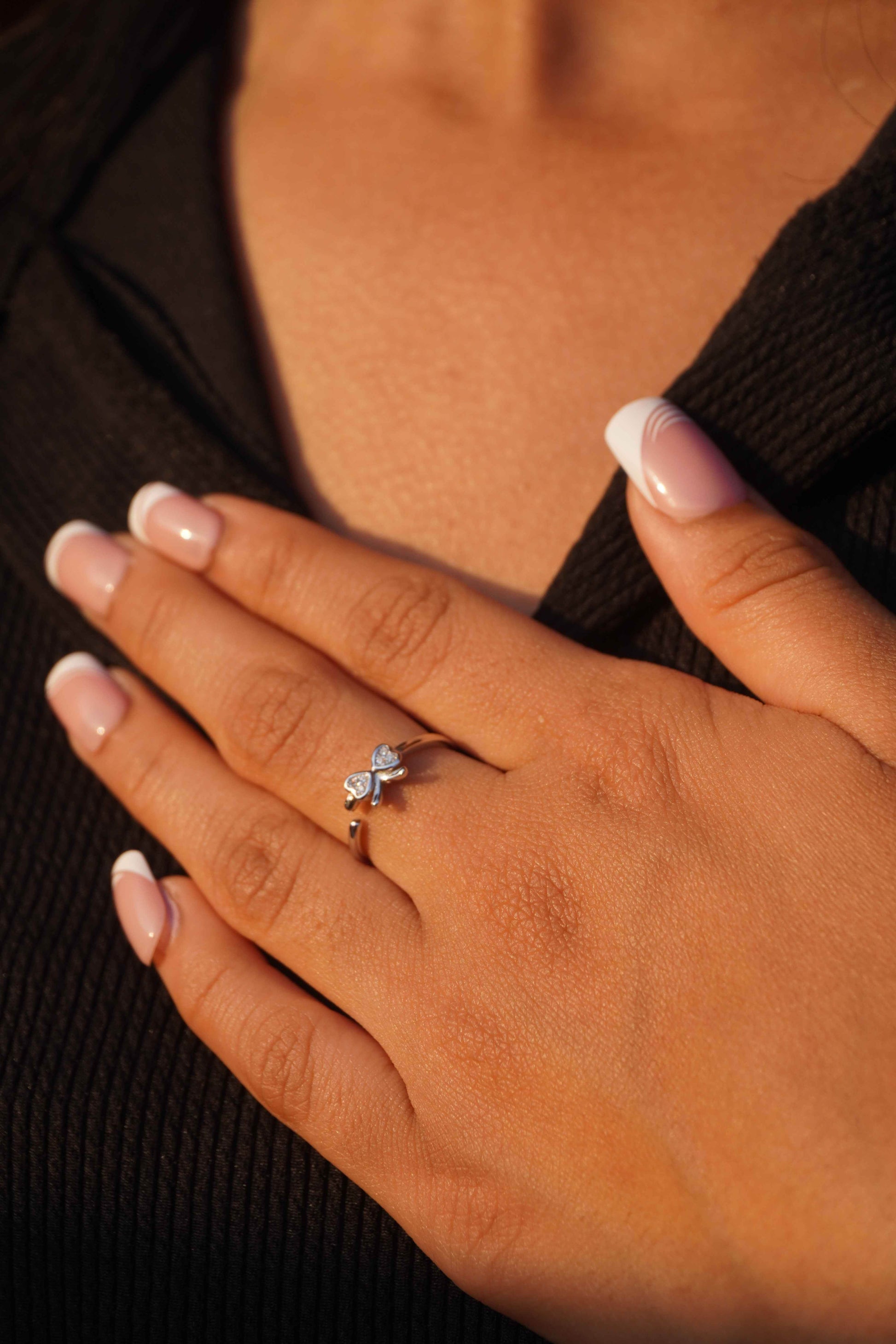 Ariva Silver Bow Ring - Ariva 