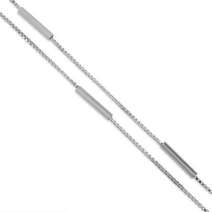 Ariva Silver Double layer Dangle Bracelet - Ariva 