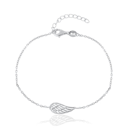 Ariva Silver Angel Wing Bracelet Ariva