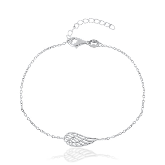 Ariva Silver Angel Wing Bracelet Ariva
