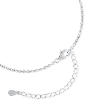 Ariva Silver Aqua Blossom Bracelet Ariva
